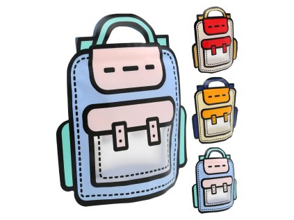 rychle uzaviratelne skolni pouzdro z pvc ve tvaru aktovky 24 x 28 cm mix barev