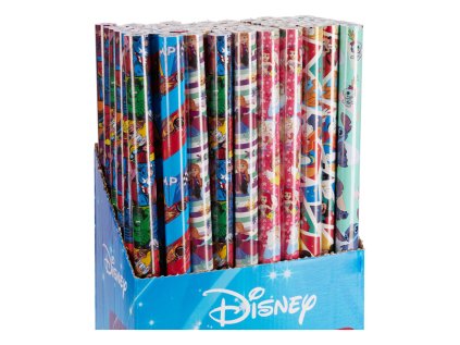 darkovy balici papir v roli 70x200 cmdisney mix 6 motivu cena 1 role