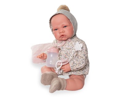 novorozenecka panenka lua s cepickou a bambuli 42 cm