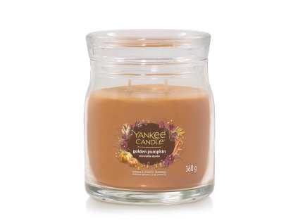 svicka yankee candle golden pumpkin stredni