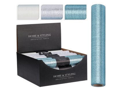 organza 28x200 cm lurexova latka mix 3 barev