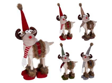 stojici sob se zimnimi doplnky 23x37 cm mix 4 vzoru cena za 1 kus