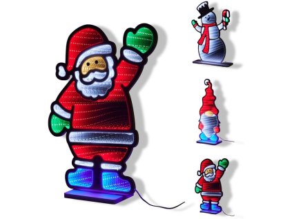 svetelna dekorace s led svetlem infinity lights 45 cm mix cena 1ks