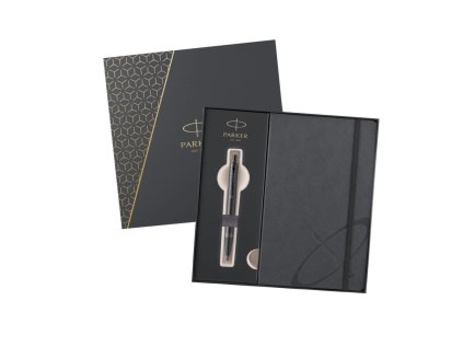 pero kulickove parker im titanium monochrome sedy zapisnik