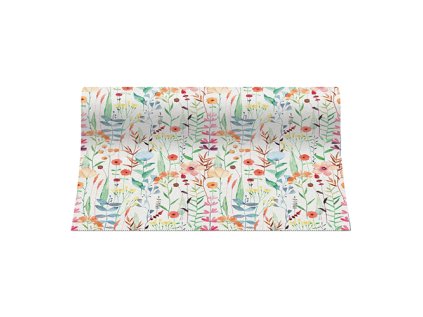 stredovy pas paw airlaid 40 cm x 24 m watercolor flowers