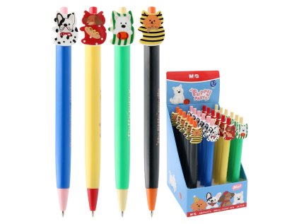 kulickove pero m g puppy 0 7 mm mix vzoru modra napln