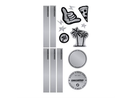 reflexni samolepky stickyricky coocazoo black