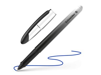 roller bombickovy schneider voyage black and white modra napln