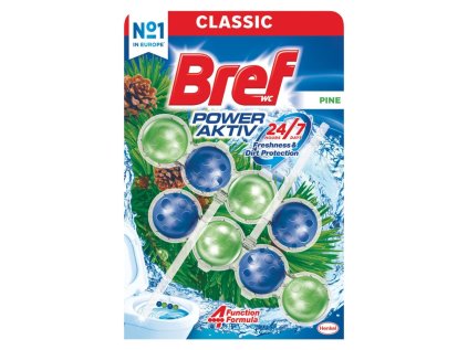 bref power aktiv pine wc blok 2x50g