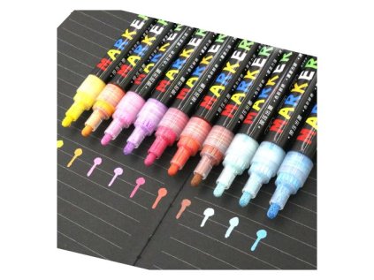 Popisovač akrylový M&G Acrylic Marker 2 mm, Light Purple S801