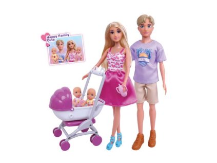 Panenka s rodinou 30 cm