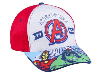 KŠILTOVKA AVENGERS Cer 9018 červená (Velikost uni)
