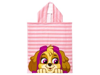 PONČO TLAPKOVÁ PATROLA Cer 2200010169 Sky (Velikost uni)