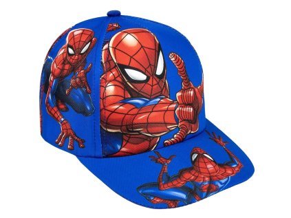 KŠILTOVKA SPIDERMAN Cer 2200010437 modrá (Velikost 53)