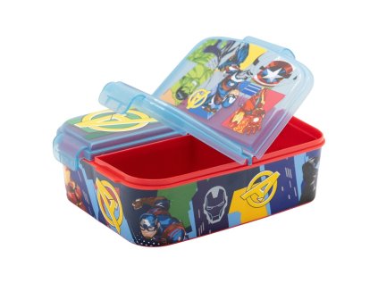 deleny plastovy box na desiatu avengers seven wonders 80120