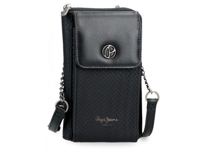 kabelka na mobil penazenka pepe jeans sprig cierna 7915333