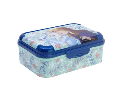 plastovy desiatovy box frozen snowy tale s klipovym uzaverom 81043