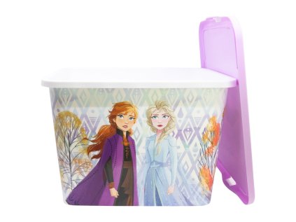 plastovy ulozny box frozen klikacie veko 23 l 03356