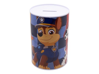kovova pokladnicka paw patrol detska kasicka na mince 44965