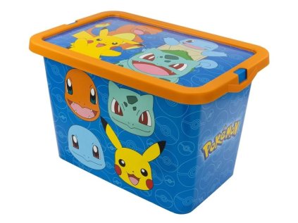 ÚLOŽNÝ BOX POKÉMON Stor 02024 7L storage click box (Velikost uni)