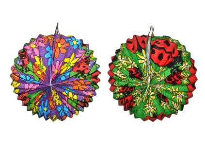 Lampion koule beruška 25cm