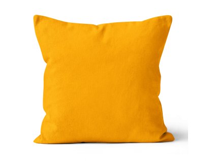 43627 mikroplysovy povlak na polstarek 40x40 horcicovy