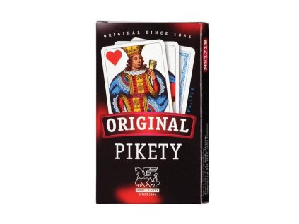 MEZUZA Karty PIKETY 1718 papír