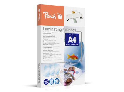 laminovacie folie peach a4 216x303mm 100mic 100ks