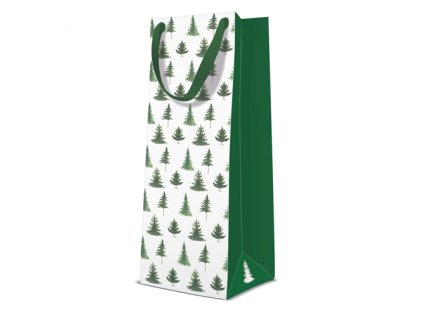 darkova taska paw conifer trees bottle 12x37x10 cm