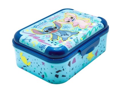 BOX NA SVAČINU LILO A STITCH Stor 75043 asker tyrkysový (Velikost uni)