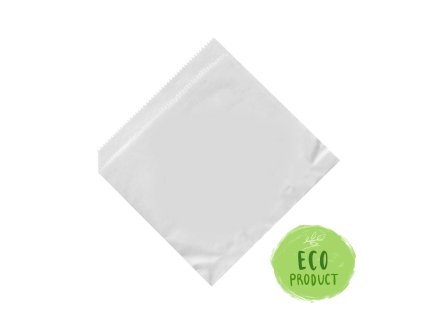 papirove sacky hamburger kebap bile 16x16cm 500 ks