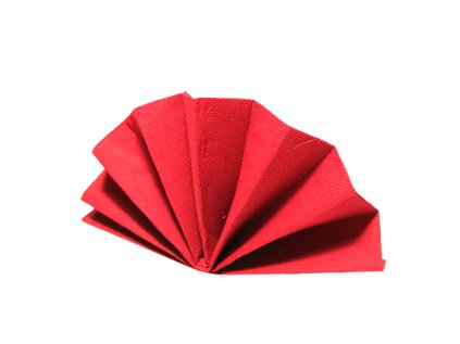 obrousky dekostar 38 x 38cm cervene 50ks