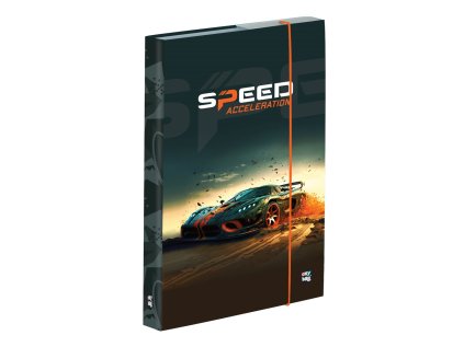 Oxybag Box na sešity A4 auto 3-74324