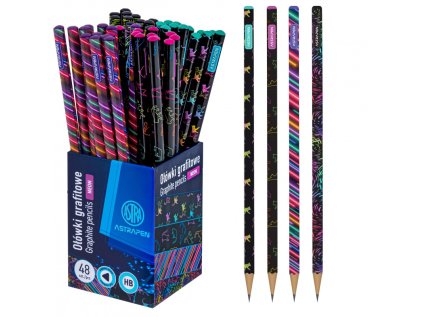 obycajna hb ceruzka astrapen neon cats stojan 206023003