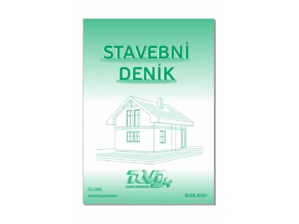 Stavební deník čislovaný