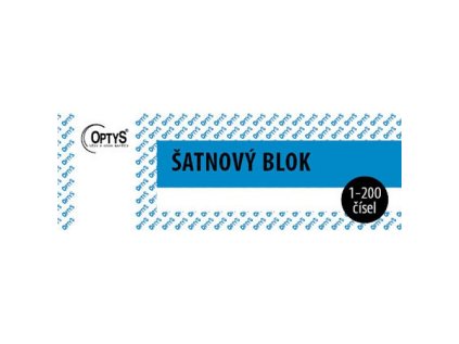 Šatnový blok 200 listů