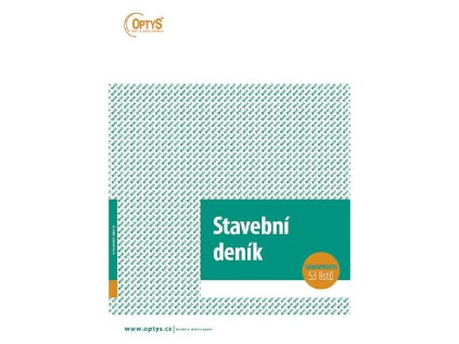 Stavební deník A4