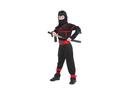 Kostým ninja vel. M 110-120 cm