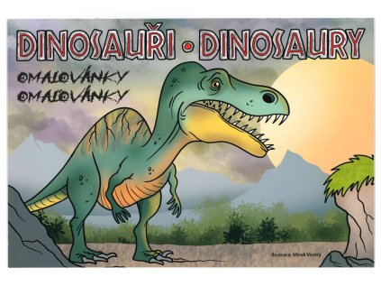 Omalovánky A4 - Dinosauři