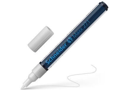popisovac lakovy schneider maxx 271 bila
