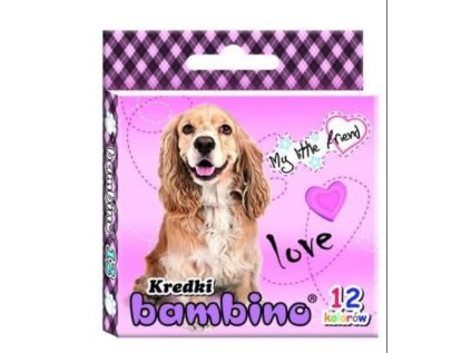 Pastelky BAMBINO My Little Frend 12 barev