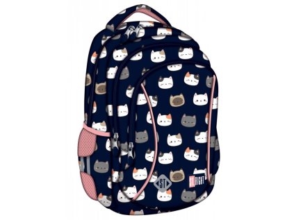 Malý školní/volnočasový batoh St.RIGHT -Cute Kitties, 1 komorový