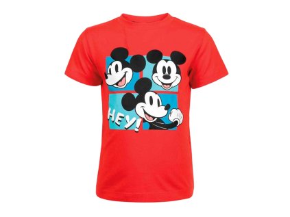 TRIČKO DISNEY MICKEY Erv 39153 červené (Velikost 92)