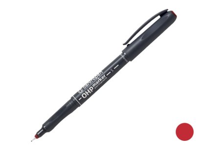 Popisovač Centropen 2634 S, červený