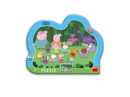 PEPPA PIG 25 kontura Puzzle