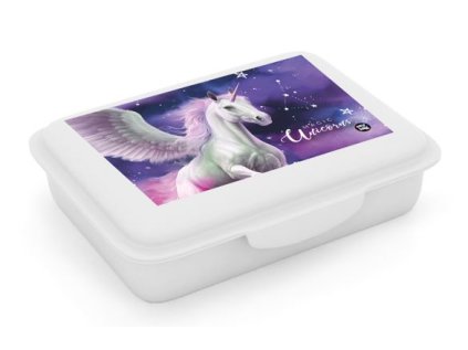 Box na svačinu s přihrádkou Pegas 9-58225