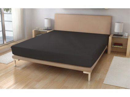 PP 03V62 prosteradlo jersey antracitova