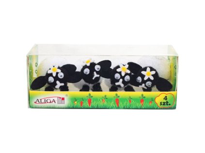 Velikonoční dekorace - ovečky 4 ks