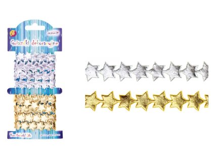 Lepící dekorační páska hvězdičky TCX-9128