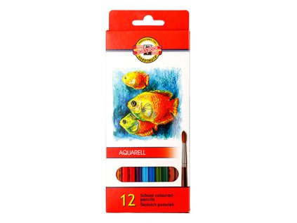 pastelky koh i noor akvarel 12ks